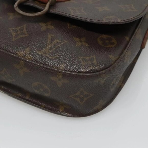 LOUIS VUITTON Monogram Saint Cloud MM Shoulder Bag M51243 LV Auth 118946 - Picture 3 of 16